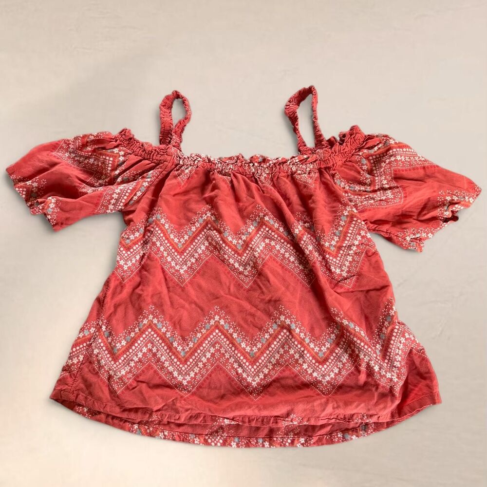 Large Pink Off Shoulder Blouse